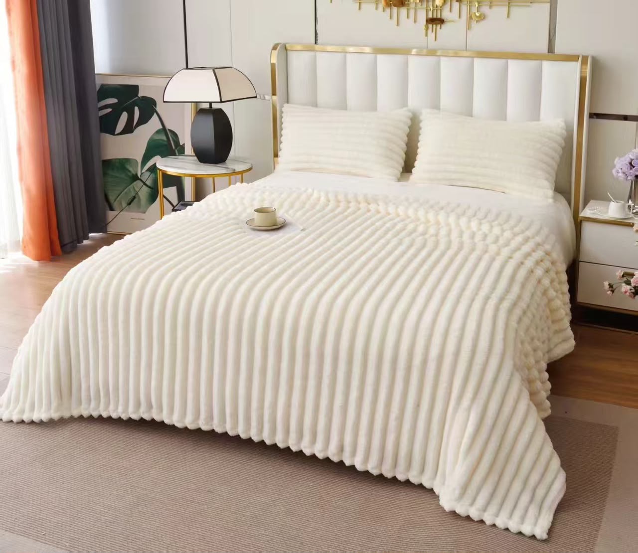 Flannel Bedspread with Pillowcases - Image 6