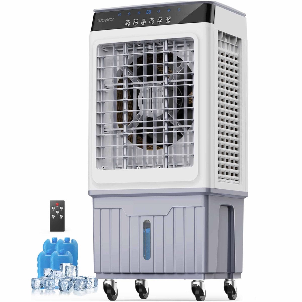 75L Portable Air Cooler with Wheels – Evaporative Cooling - Image 3